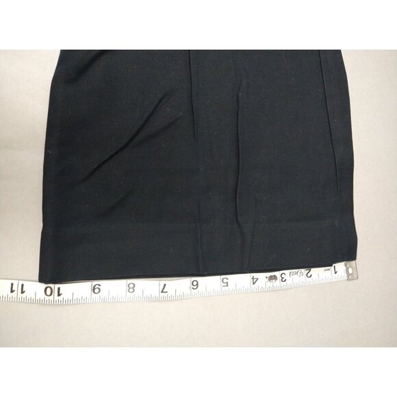 Banana Republic Pants Womens 8 Black Martin Fit Chino Trouser Boot Flare Stretch - Picture 5 of 10